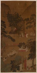 Elegant Gathering in the Western Garden, c.1600