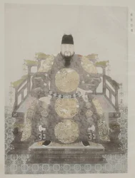 From Paintings in Old Imperial Palace