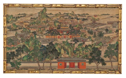 One of Twenty-Four Scenes from Dream of the Red Chamber