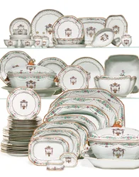 Priestly blessing dinner service, c.1785