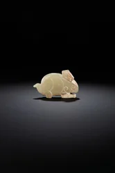 Rabbit-form pendant, late Shang-early Western Zhou dynasty