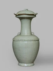 Vase with cover