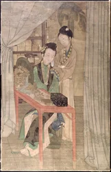 Woman at her Toilet