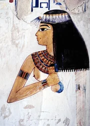 West Bank, Necropole des Nobles, Vallee des Nobles. Tomb of Menna (18th Dynasty), Luxor Thebes
