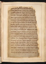 A Page of Beowulf from Folios Sometimes Called The 