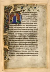 Historiated initial of Henry VI