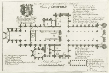 Lichfield Cathedral - Ground Plan