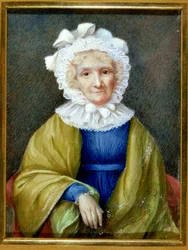 Miniature portrait of Hannah More