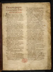 Page from Gospels (the 
