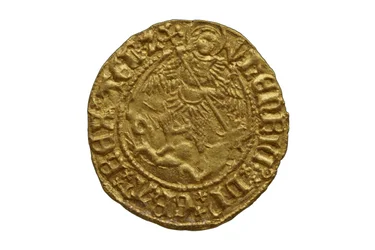 Tudor coin from the Asthall Hoard