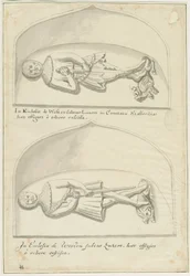 Weston-under-Lizard Church - Effigies of Sir Hugh de Weston and Sir Hamo de Weston