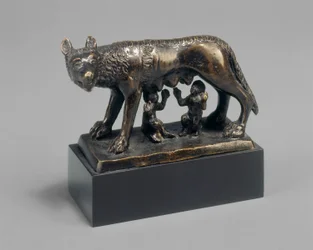 Romulus and Remus Suckled by a She-wolf
