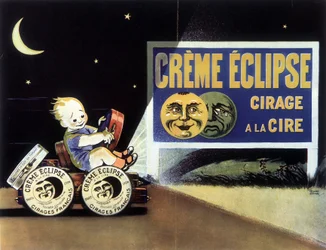 Advertising for wax polishing Eclipse Creme