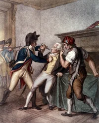 Arrest of Maximilien de Robespierre on July 27
