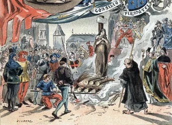 Joan of Arc Led to the Butcher, Hundred Years War