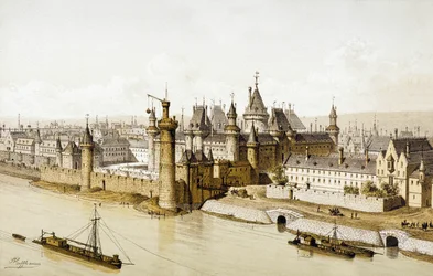 The Louvre Palace during the Reign of King Charles V