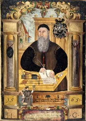 Portrait of Jerome Coeler the Elder (d.1573) from a collection of memoirs of the Coeler Family, Nuremberg