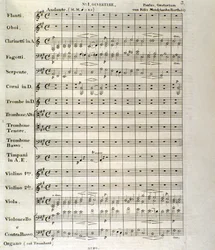 First page of score of 