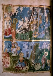 Scenes from the Life of Saint Cyprian. Miniature in 