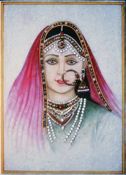 A Rajasthani Lady
