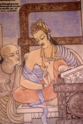 Chanakya and King Chandragupta