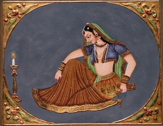 Lady Enjoying Drink