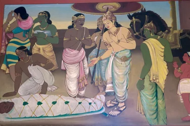 Mahanirvana of Buddha