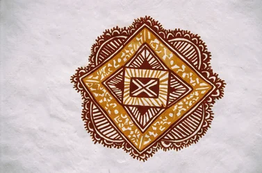 Places Painting Mandna at Jawaly Kala Keuarra, Jaipur, Rajasthan