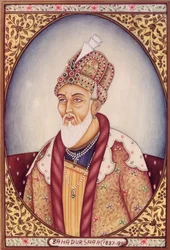 Portrait of Bahadur Shah II (1775-1862)