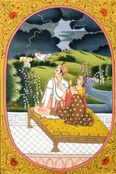 Year Calendar Picture & Painting for a Hindu Month Shravan, India