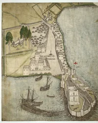 The Castle and Town of Carrickfergus, Ireland
