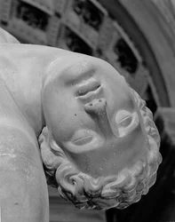 Menelaus supporting the body of Patroclus, copy of a Greek original