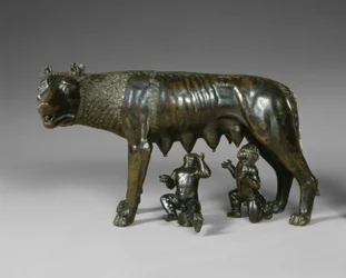 The Capitoline Wolf Suckling Romulus and Remus