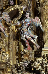 Detail of Churrigueresque decoration