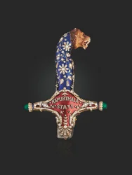 Hilt of the State Sword of Maharaja Jagatjit Singh of Kapurthala, c.1900