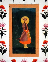 Standing Portrait of a Ruler (from the Small Clive Album)