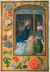 Nativity (from a Book of Hours, Bruges, c.1510-20)