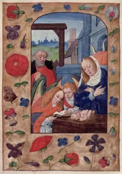 The Nativity, from a Book of Hours