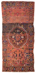 Medallion carpet, probably Persian Kurdistan, late 17th or early 18th century