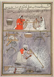 Working with cotton