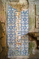 Panel depicting hunting scenes, Tarouca, Portugal