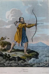 Inhabitant of the Kuril Islands, c.1800
