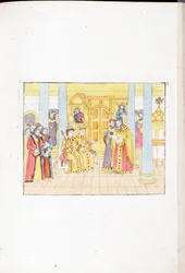 The Wedding Ceremony of Michael I of Russia (Michael Fyodorovich Romanov)