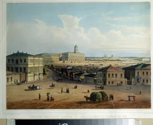 The Moscow Railway Station