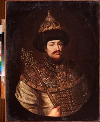 Portrait of Tsar Alexis I Mikhailovich of Russia (1629-1676)