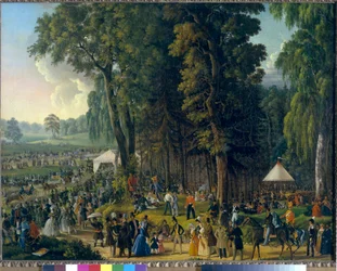 Public Festivities at Marina Rocha in Moscow