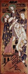 Russian Art, The Deposition, Enamel of the 16th Century