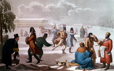 Skaters in Saint Petersburg