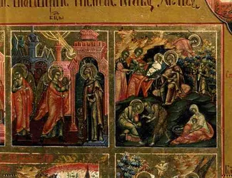 The Resurrection and Descent into Hell (detail)