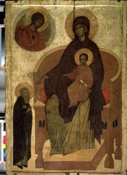 Virgin and Child with Saint Sergius